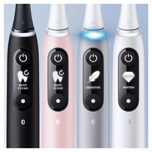 ORAL-B iO 6 Черная магнитная зубная щетка