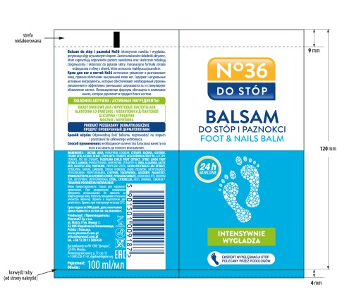 NO36 - ŻEL DO USUWANIA TWARDEJ SKÓRY 75ml
