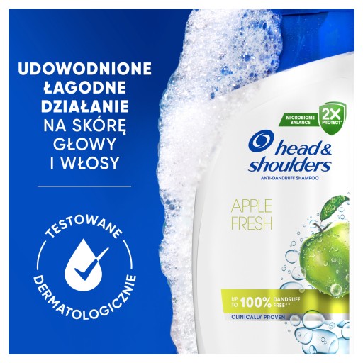 HeadShoulders Apple Fresh Шампунь против перхоти Daily 800 мл PUMP