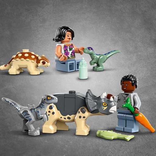 LEGO JURASSIC WORLD 76963 Центр спасения детенышей динозавров