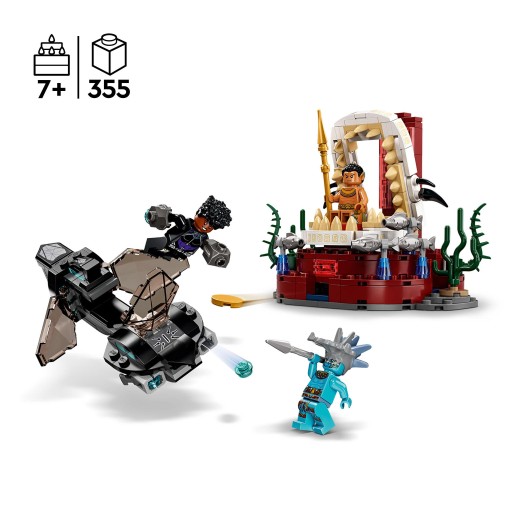 LEGO Super Heroes Тронный зал короля Нэмора 76213