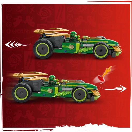 Klocki LEGO NINJAGO 71828 Samochód wyścigowy Lloyda
