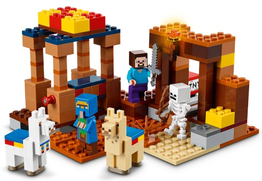 LEGO Minecraft - Торговый пост (21167) БЛОКИ ПОДАРОК