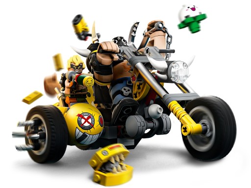 LEGO Overwatch 75977 Лего Турбосвин и Крысавчик
