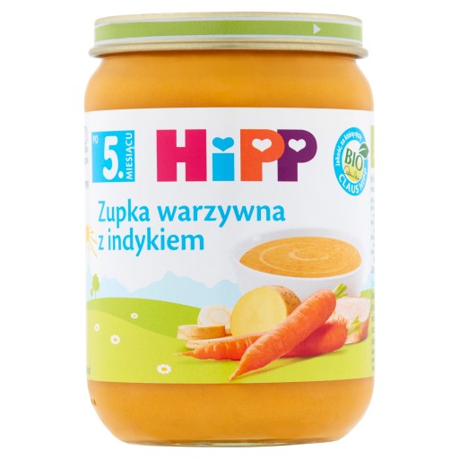 HIPP ОВОЩНОЙ СУП, ИНДЕЙКА ЭКО 190Г