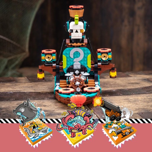 LEGO VIDIYO Пиратский корабль Панк 43114