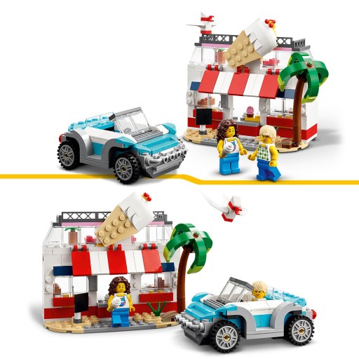 LEGO Creator 31138 Пляжный кемпер 3в1 556 деталей 8+