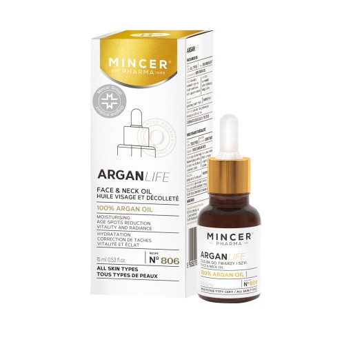 Аргановое масло для лица Mincer Pharma 15 мл