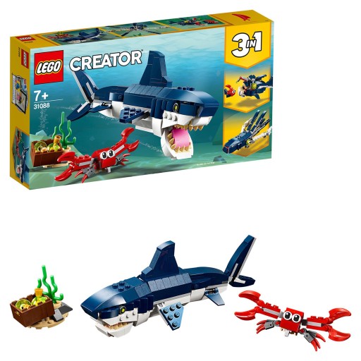 LEGO Creator 3in1 31088 Творческий конструктор Sea Creatures