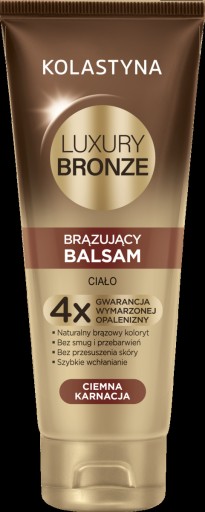 Kolastyna Luxury Bronze Бронзирующий лосьон для тела для темной кожи 200 мл
