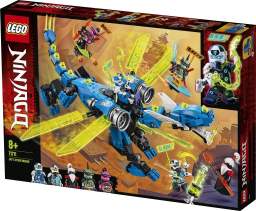 LEGO Bricks 71711 Кибердракон Ниндзяго Джея