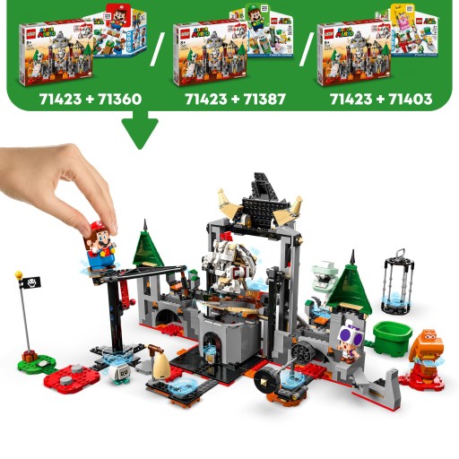 LEGO Super Mario Бой в замке Сухого Баузера 71423