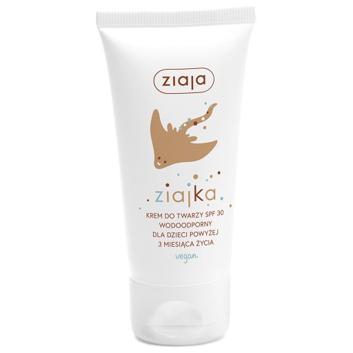 Ziajka 50 мл водостойкий крем для лица с SPF 30