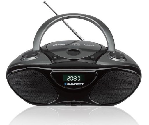 Blaupunkt BB14BK FM-радио с питанием от сети и аккумулятором