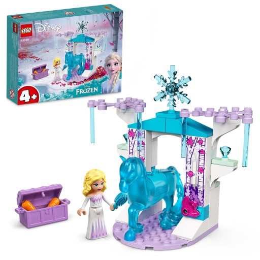 LEGO DISNEY 43209 ЭЛЬЗА И ЛЕДЯНАЯ КОНЮШНЯ НОККА ЗАМОРОЖЕННОЕ большое развлечение