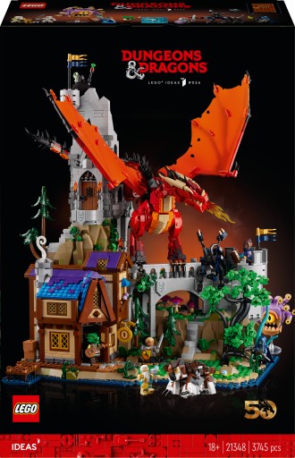 LEGO Ideas 21348 Подземелья и драконы: Сказка о красном драконе