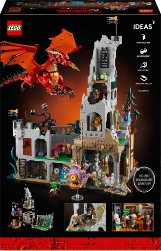 LEGO Ideas 21348 Подземелья и драконы: Сказка о красном драконе