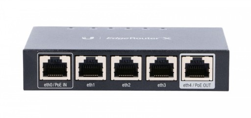 Маршрутизатор Ubiquiti EDGE X ER-X, 5-портовый коммутатор