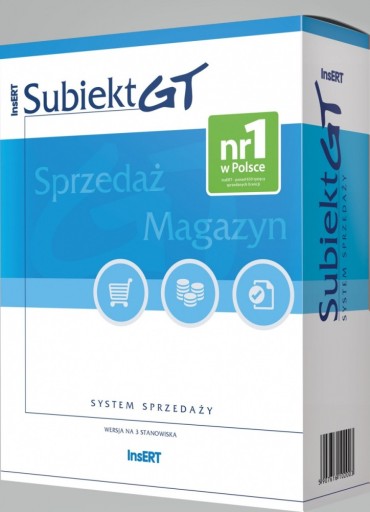InsERT Subiekt GT 3 PC / licencja wieczysta BOX
