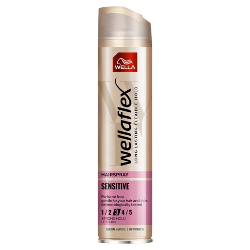 WELLAFLEX Sensitive 3 лак для волос для чувствительной кожи головы 250мл