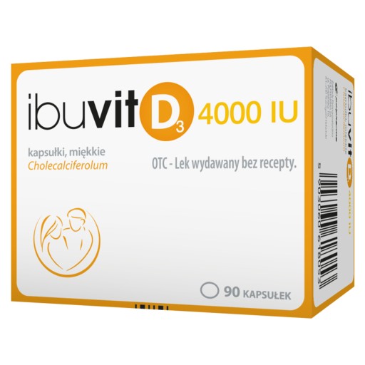 3x Ибувит Д3 4000 МЕ, 4000МЕ мягкие капсулы 90 шт.