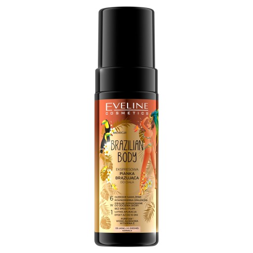 Eveline Cosmetics Brazilian Body pianka brązująca