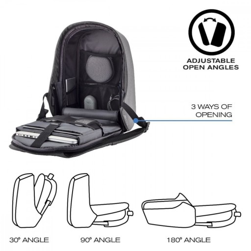 Plecak Antykradzieżowy na laptop 13,3” XD Design Bobby Hero Small P705.702