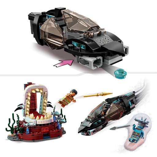 LEGO Super Heroes Тронный зал короля Нэмора 76213