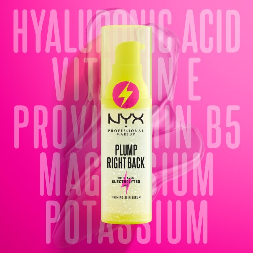 NYX Professional Makeup Plump Right Back Уплотняющая сыворотка + праймер 30 мл