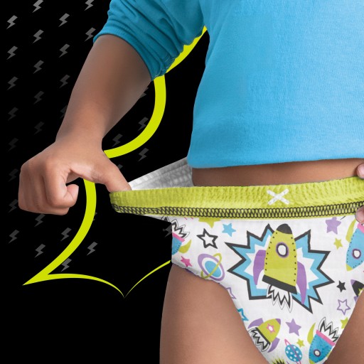 Pampers Ninjamas Pyjama Pants — пижамные подгузники-трусики, 27–43 кг, «Космические корабли», 9