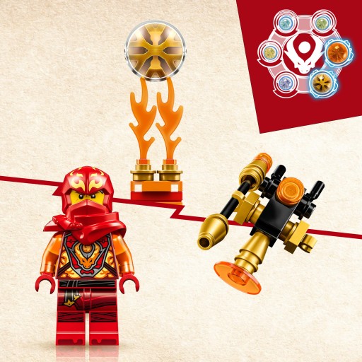 LEGO NINJAGO Сила дракона Кая Сальто Кружитцу 71777
