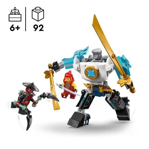 LEGO NINJAGO 71827 Mech w zbroi bojowej Zane'a klocki
