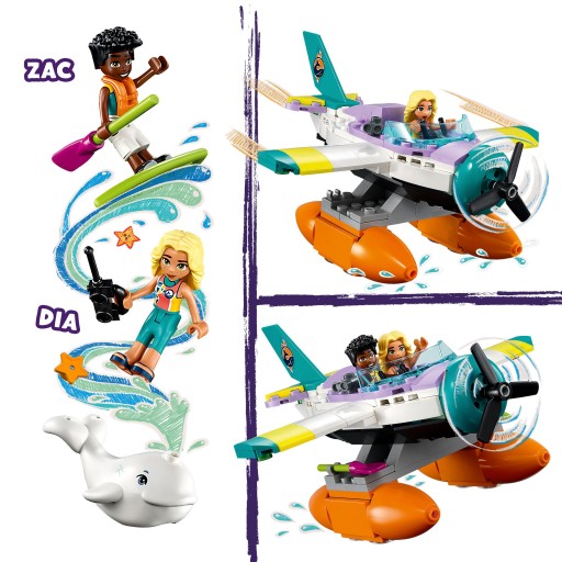 LEGO Friends 41752 Спасательный гидросамолет
