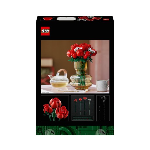 LEGO ICONS 10328 БУКЕТ РОЗ ЦВЕТЫ БЛОКИ ПОДАРОК