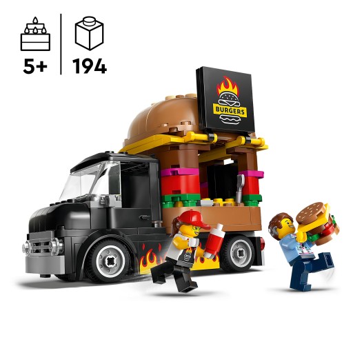 LEGO CITY 60404 Грузовик с бургерами