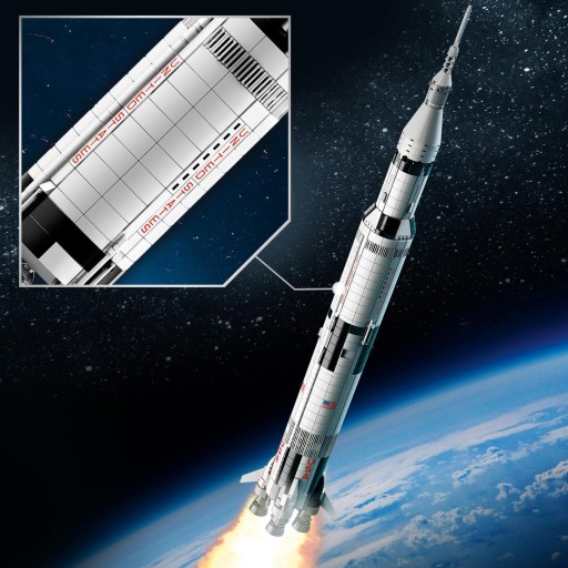 LEGO Ideas 92176 Ракета NASA «Аполлон-Сатурн»