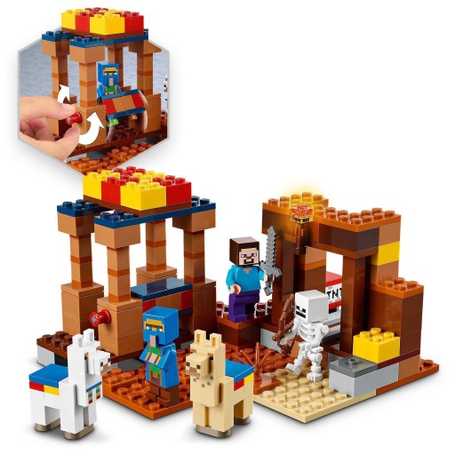 LEGO Minecraft 21167 Minecraft Punkt handlowy
