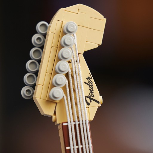 LEGO 21329 Ideas Гитарные кубики Fender Stratocaster Идеальный подарок