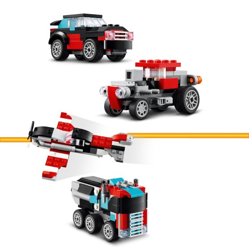 LEGO CREATOR 31146 ГРУЗОВИК И ВЕРТОЛЕТ НА ПЛАТФОРМЕ