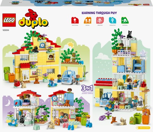 LEGO DUPLO Town 10994 Семейный дом 3 в 1