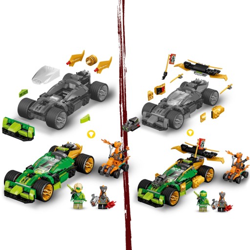 LEGO Ninjago Гоночная машина Ллойда EVO 71763