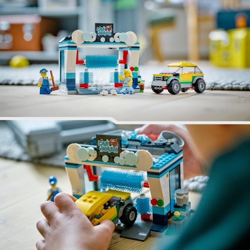 LEGO City 60362 Автоматическая мойка Автомойка 243 кирпича 6+