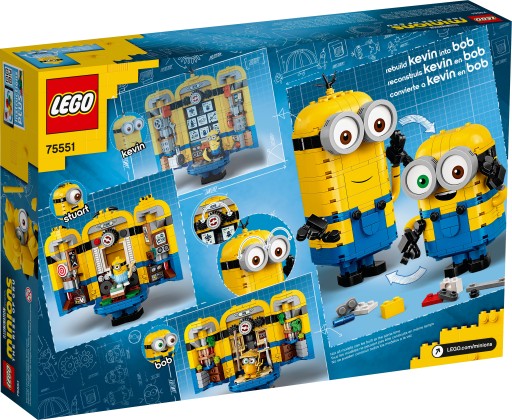 LEGO Minions 75551 Кирпич Миньоны и их гнездо