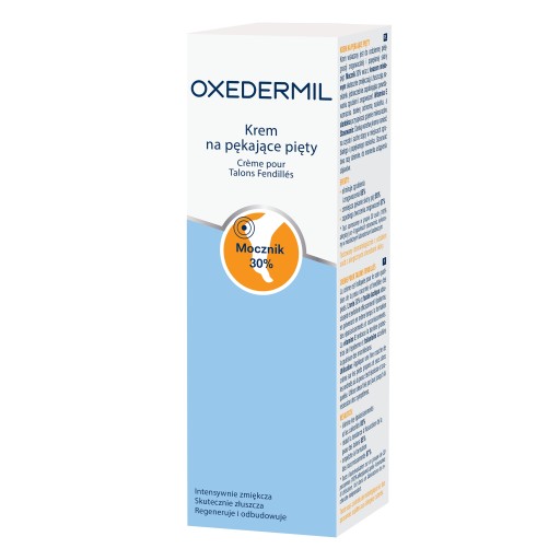 OXEDERMIL Крем от трещин на пятках с мочевиной 30% 50мл