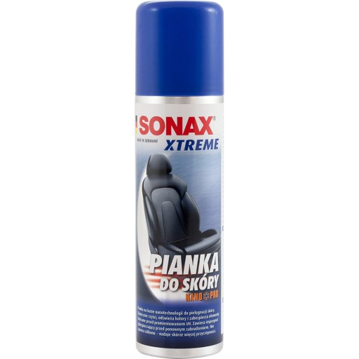 SONAX SRODEK DO CZYSZCZENIA SKORY PIANKA