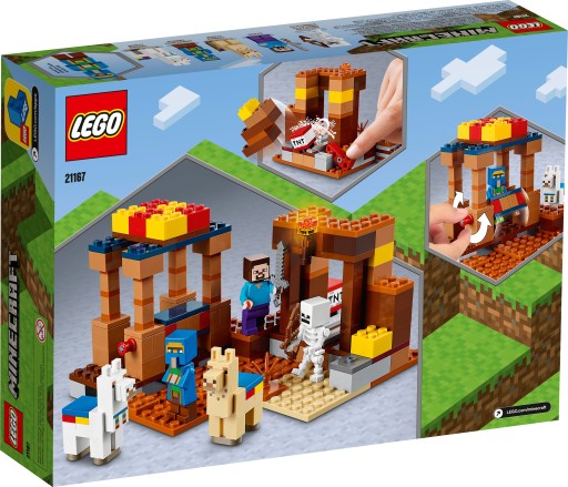 LEGO Minecraft - Торговый пост (21167) БЛОКИ ПОДАРОК