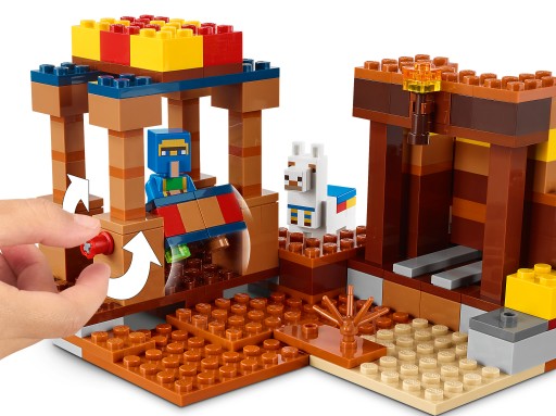 LEGO Minecraft - Торговый пост (21167) БЛОКИ ПОДАРОК