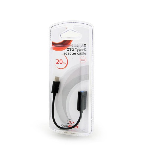 GEMBIRD ADAPTER USB TYP-C MĘSKI DO USB A ŻEŃSKI OT