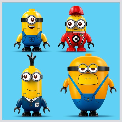 LEGO Girls First Despicable Me 4 Миньоны и банановая тележка 75580