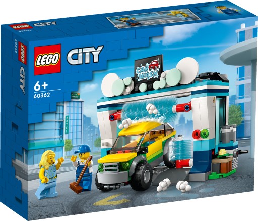 LEGO City 60362 Автоматическая мойка Автомойка 243 кирпича 6+
